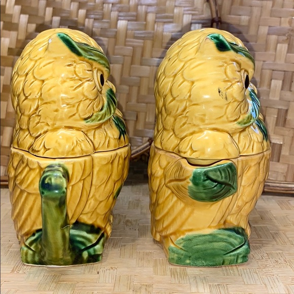 Vintage owls s&p/creamer/sugar bowl combo set - Picture 4 of 16